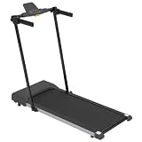 CZBZ Home Treadmill with LED Display for Walking Jogging Running – Compact Foldable Design with 7.5 mph Speed Range & Built-in Wheels