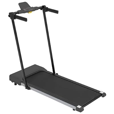 CZBZ Home Treadmill with LED Display for Walking Jogging Running – Compact Foldable Design with 7.5 mph Speed Range & Built-in Wheels