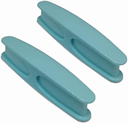 HONEYSEW Stick 'n Ruler Handle Strong Adsorption Ruler Grip Fit Almost Any Flat Rulers and Templates (2pcs Big Ruler Handle)