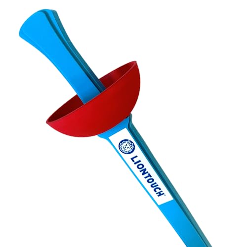 Liontouch - Übungswaffe für Fechten - Degen/Florett - 80 cm | Sichere Einführungswaffe für Kinder zum Erlernen des Sportfechtens | Ideal für Anfänger | Langlebige Schaumstoffkonstruktion