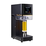 Commercial Soda Can Sealer - 2.4-6.7 inch Height Adjustable, Automatic Can Sealer for Aluminum and Plastic Cans - black (black)