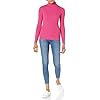 Amazon-Essentials-Womens-Slim-fit-Lightweight-Long-Sleeve-Turtleneck-Sweater Amazon Essentials Women's Slim-Fit Lightweight Long-Sleeve Turtleneck Sweater, Bright Pink, Small