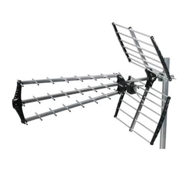Pack HDSAT TNT TRINAPPE Antena Ganancia 18dB UHF rastrillo + Kit Preamplificador Mat 5G TNT UHF + Fuente Alimentación 12V 2 Salidas Ganancia 38dB