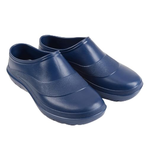 DEMAR leichte Soft Clogs Gartenclogs Gartenschuhe blau Gr. 39 (Soft-Clogs-N)
