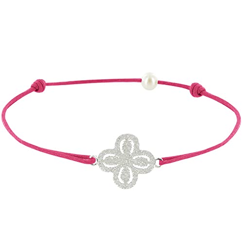 Bracelet Argent 925 Fleur de Strass, le bijou idéal des soirées parisiennes