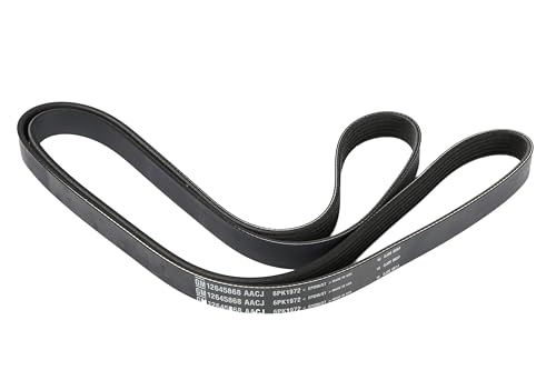 Correa serpentina ACDelco 12645868 original repuesto motor síncrono GM acanalado