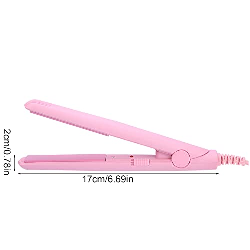Mini plancha para cabello 2 en 1 con placas cerámicas de turmalina miniatura 6