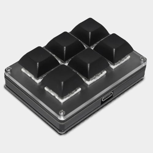 Teclado inalámbrico personalizable Bluetooth y 2.4G con 6 teclas 3
