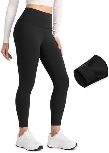 Matte Fleece Lined Leggings 25''