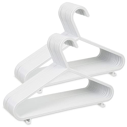 10 Pack Plastic Hangers