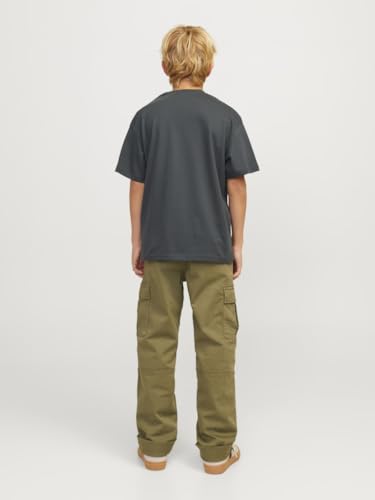 JACK&JONES JUNIOR JORVESTERBRO Tee SS Crew Neck Noos MNI T Shirt Garçon Forest RiverFit:Loose - vue 6