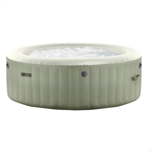 Intex 4-Person Olive Green Round Bubble Spa Set 28426NP (Inflated 196cm x 71cm)