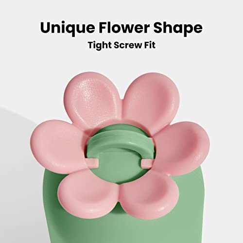 Vetreska Dog Poop Bag Dispenser With Lavender Scented Dog Waste Bags, Extra Thick And Compostable Pet Waste Bag, 105 Bags With Unique Flower Shape Dog Poop Bag Holder For Dogs #TOP2