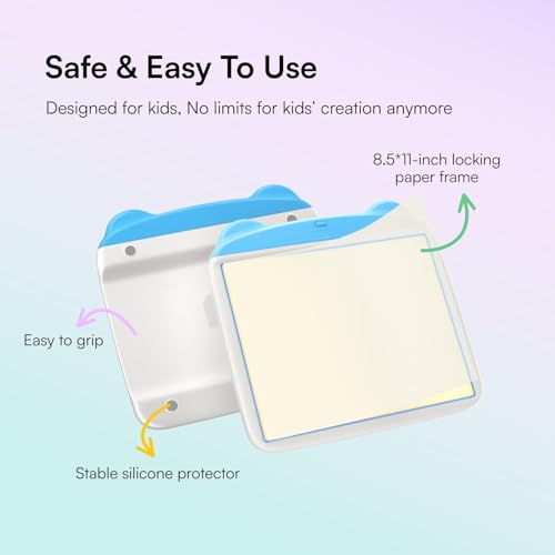 Caydo P-001W Light Up Tracing Pad, 3 Brightness Levels Kids Light Board thumb #8