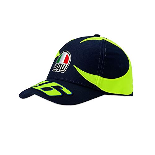 VR46 Yamaha Kinder Kappe Cap Valentino Rossi Blue Replik Sonne und Mond