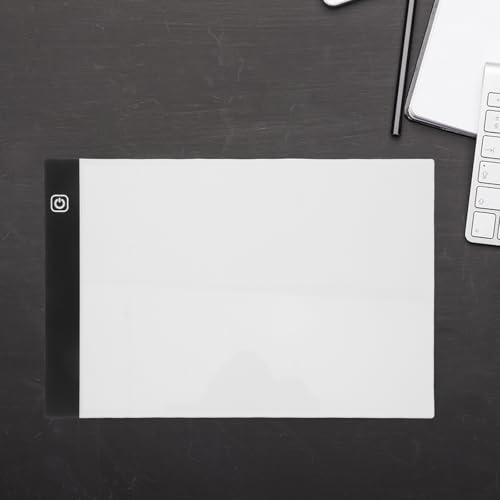 Mesa de luz A4 para calcar bocetos sin fatiga ocular con cable USB seguro 7