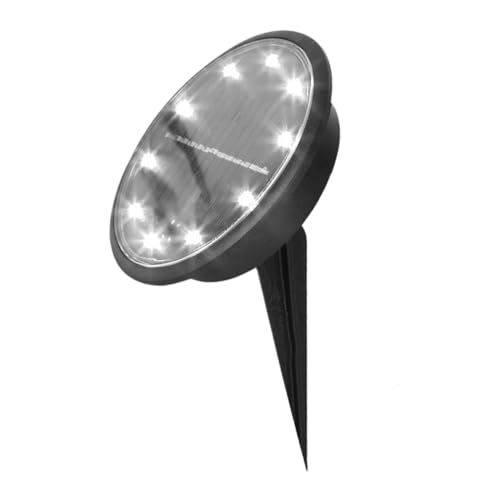 Sosoport Lámpara Solar con Luz Blanca Resistente Abs Iluminación Exterior para Jardín Patio y Fácil Instalación sin Cableado Ahorro Energético y Duradero