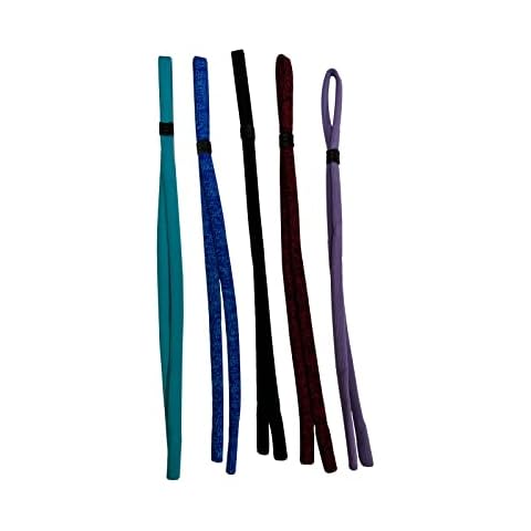 ZDQCB Glasses Strap Holder-5pack, Sunglass Strap for Men Women Eye Glasses Strap Holders around Neck Croakies for glasses men Soft Elastic Nylon Cover