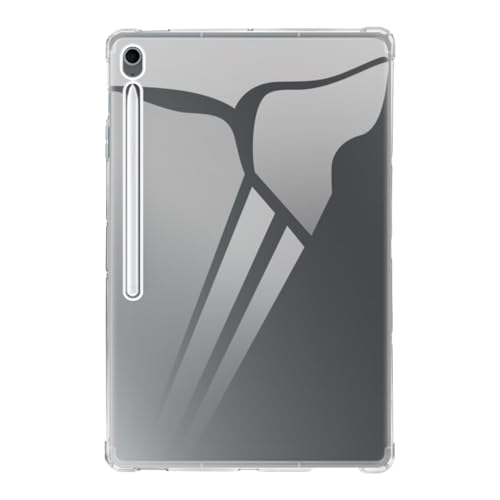 Carcasa Samsung Galaxy Tab S10 FE+ Wi-Fi y protector pantalla vidrio templado transparente 2 en 1 5