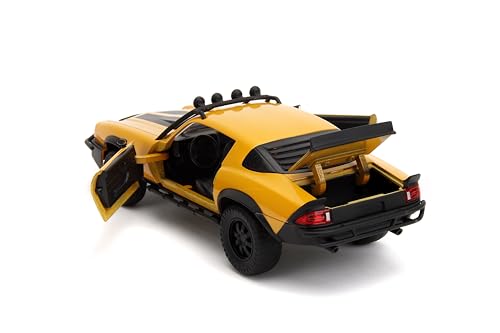 Jada Transformers 1:24 1977 Chevy Camaro Bumblebee miniatura 4
