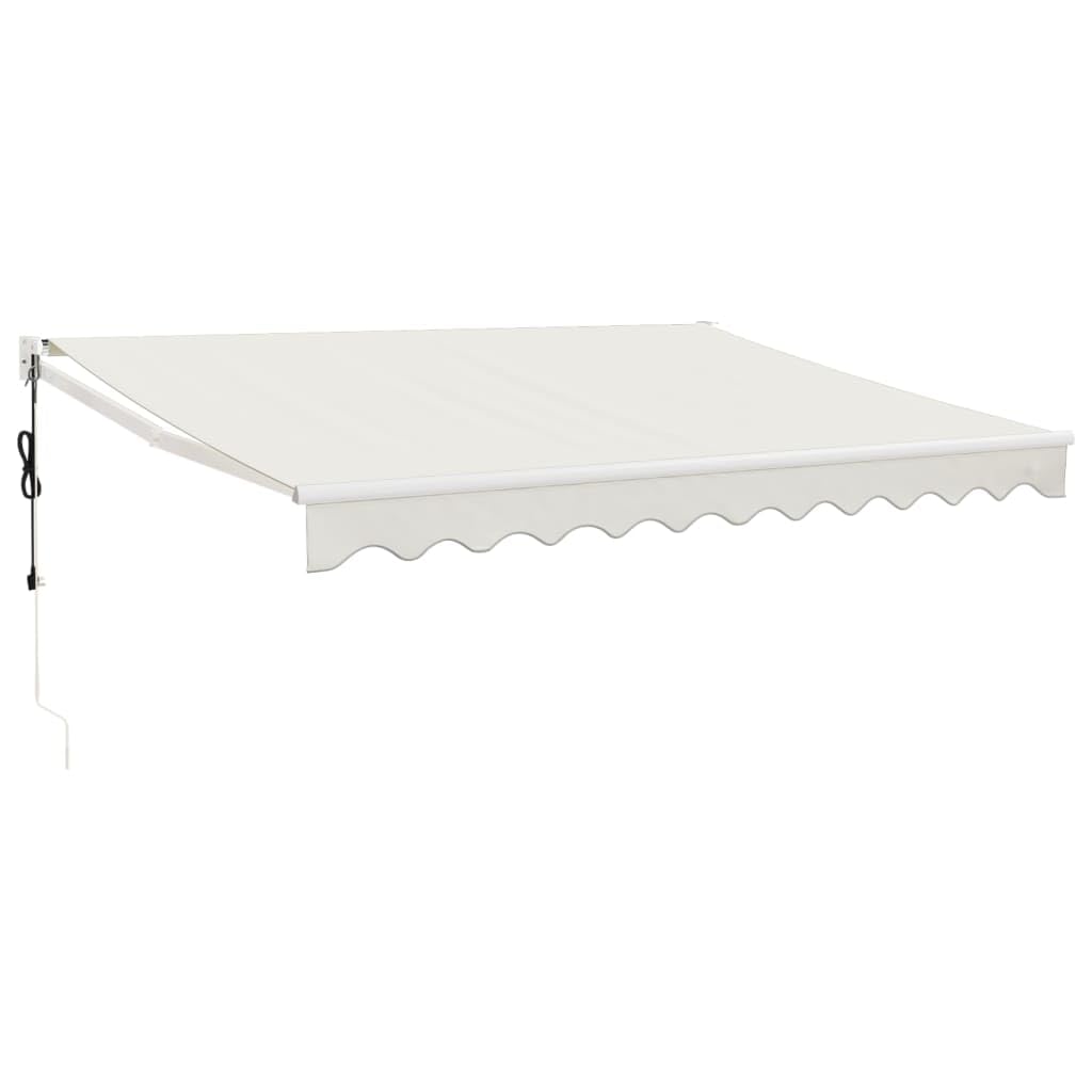 Store Banne Motorisé, Store Banne électrique Auvent rétractable Automatique crème 3x2,5 m