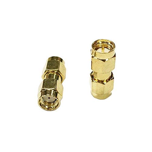 KRS - Adaptador SMA (Macho a Hembra), 2 Conectores SMA, Samrtphone Halterung 37-78 mm