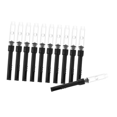 UKCOCO Absorbedores de Tinta para Pluma Estilográfica 3,4 Mm, Accesorios Generales de Plástico, Convertidores de Tinta Recargables para Bolígrafos, Pack de 30 Unidades para Uso Escolar