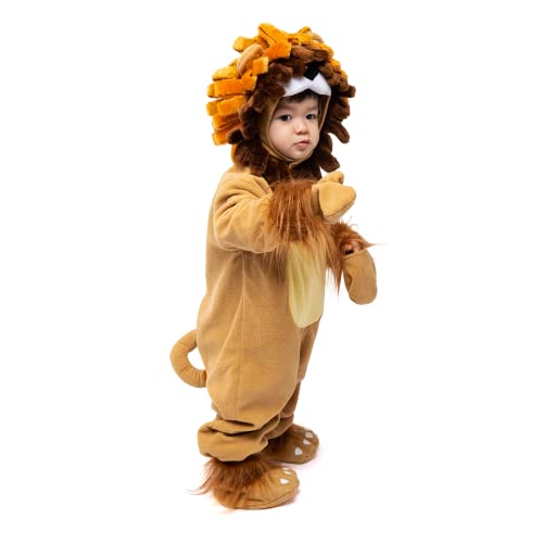 Disfraz completo para bebé de león Halloween miniatura 4