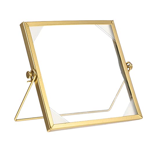 EXCEART tHgt[ KXt[  ʐ^ t[ ^ S[h z c^  ` ^t[ DIY  15.1cm*15.1cm