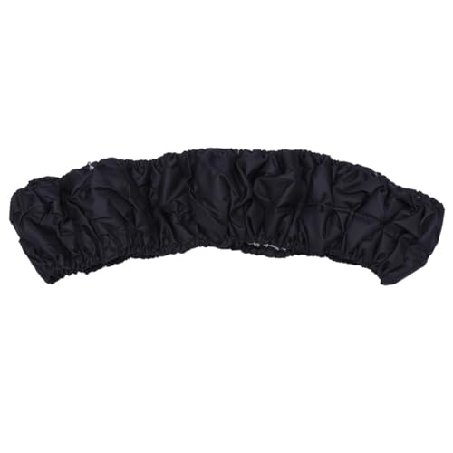 Protection trampoline ronde 48 pouces Healvian en mousse noire et tissu Oxford de sécurité