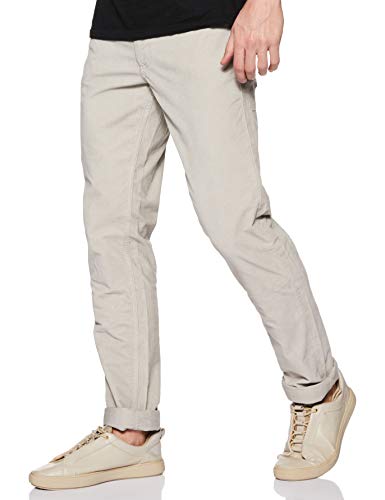 Image of Indian Terrain Mens 5 Pocket Slub Trousers