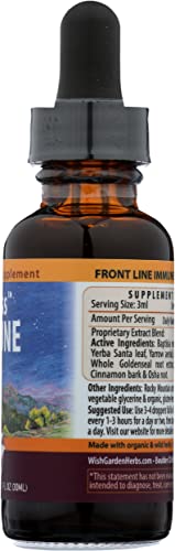 Wishgarden Herbs - Kick-Ass Immune, Organic Herbal Immune Booster Promotes Healthy System Response And Resistance (1Ounce Dropper) #TOP6