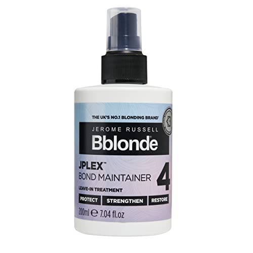 Jerome Russell Bblonde JPLEX 4 Bond Maintainer, Hair Treatment to Protect, Strengthen & Restore Damaged Hair