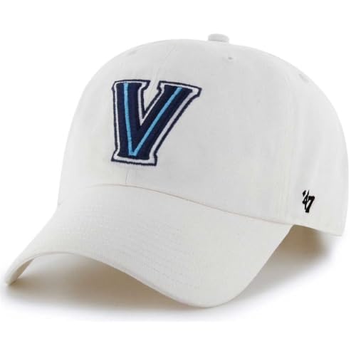 Villanova Wildcats Clean Up Adjustable Hat - White