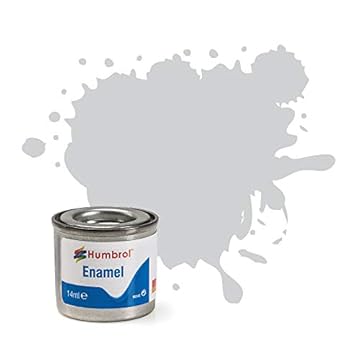 Humbrol Enamel Paint 14ML No 147 Light Grey - Matt