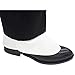 ZAWAGIIK Gangster Spats for Men Roaring 20s White 1920s Accessories Gangster Spats Shoes Covers