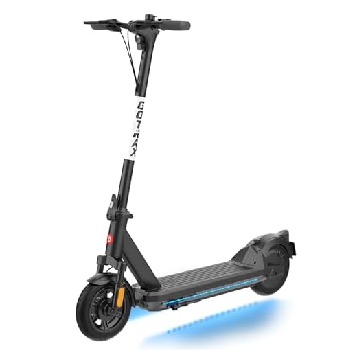 Gotrax Eclipse Electric Scooter, 10" Solid Tire, Max 20Mph Speed and 28Mile Range 500W Motor with Front Double Suspension Commuting EScooter for Adult, Black