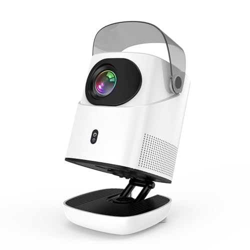 Irfora TZ-2 Projector 1080P Home Theater Android 11 Video Projector Port 4K Decoding 100in Display Same Screen Technique Movie Projector with 180° Flip Base Auto Focus Keystone Function Built-in 5W