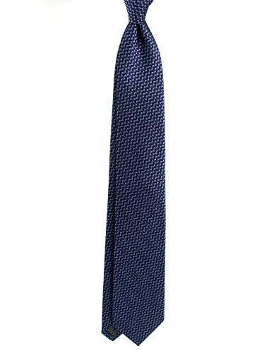 Fashion Formal Men's Neckties ,Classic Woven Business Ties For Men,3 Inches (7.5 Cm)(Navy) #TOP2