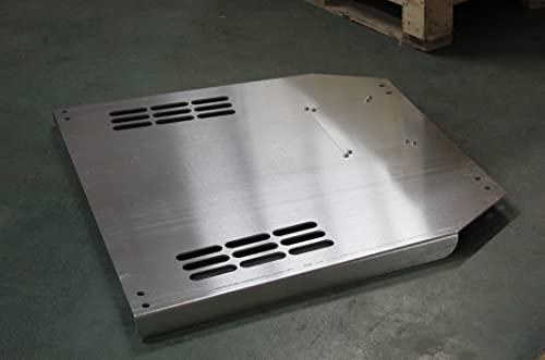 Catalytic Converter Shield Fits Ford F150 Skid Plate, Compatible With F150 Catalytic Converter Protection Shield 2009-2022 Aluminum (Silver) #TOP2