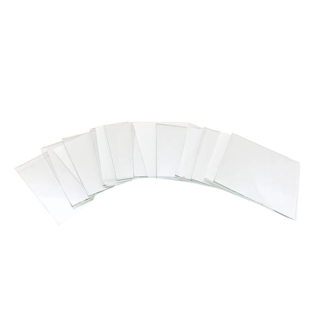 Yinxi 25 vetrini con substrato in Vetro conduttivo Rivestito ITO da 20 mm x 20 mm x 1,1 mm, superconduttori