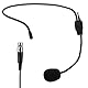 Headset Mikrofon Kabellos,XLR-Headset-Mikrofon,Headset-XLR,Mikrofone,XLR 3-Poliger Ta3F-Stecker,Professionelles Kabelloses Headset-Mikrofon Für Kopfbedeckung