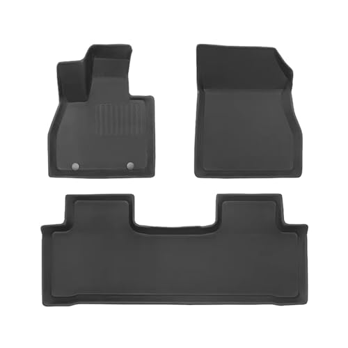 DXDAQPZ BYD Sealion 7 EV 2024 2025 XPE 全天候型防水カーゴライナートランクマットフットバックレストパッド対応カーフロアマット(3pcs LHD)