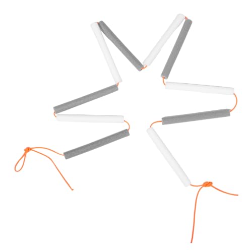KESYOO High Jump Rope Foam Roller Foam Jump Equipment High Jump Elastic Bar Elastic Foam Crossbar Elastic Foam Part Flexible Crossbar Foam Elastic Foam Element Elastic Foam Bar Polyester