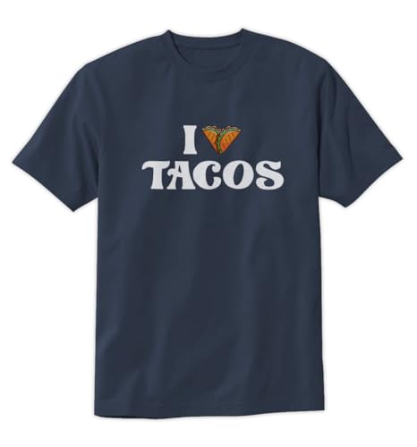 I Love Tacos T-Shirt I Heart Tacos Unisex Design Tee Short Sleeve Unisex Shirt
