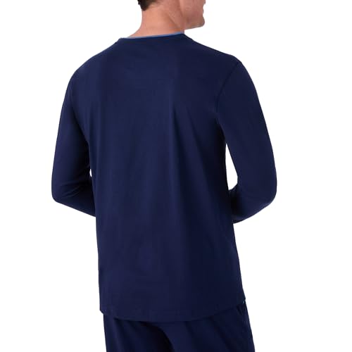 Tommy Bahama - Men's Essential T Shirt, Long Sleeve Crew Neck Cotton Blend Top for Sleep or Lounge3