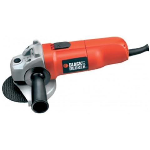 BLACK+DECKER 710W 115mm Angle Grinder with Discs Cover