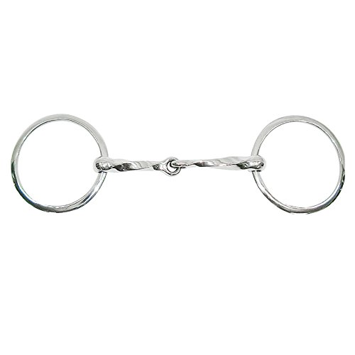 Briglia ruotata con anello piatto