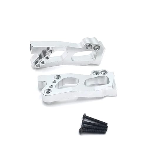 Bras de suspension arrière RC en argent pour Wltoys 12428 12423 12429