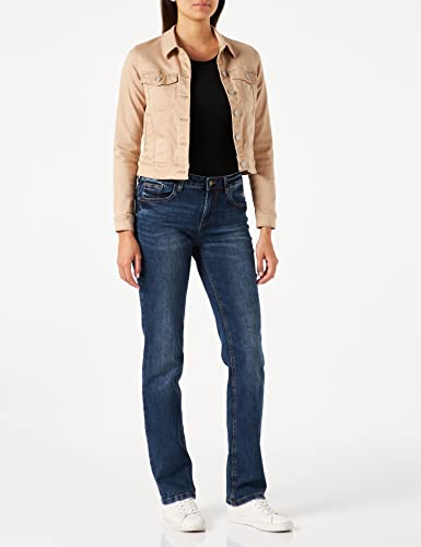 TOM TAILOR Damen Alexa Straight Jeans, 10281 - Mid Stone Wash Denim, 27W / 30L – Ansicht 5
